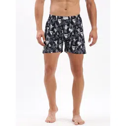 SHOWOFF Printed Cotton Slim-Fit Boxer 143-10_NavyBlue-picture-35