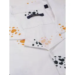 SHOWOFF Printed Premium Cotton Cuban Collar Casual Shirt image 3