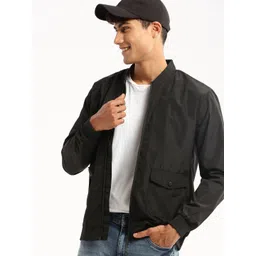 SHOWOFF Stand Collar Windcheater Bomber Jacket-picture-11