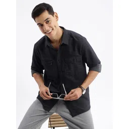 SHOWOFF Standard Slim Fit Cotton Casual Shirt-picture-25