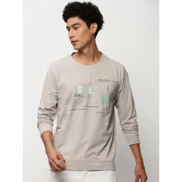 SHOWOFF Typography Printed Pullover Cotton Sweatshirt-picture-35