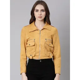 SHOWOFF Windcheater Crop Tailored Jacket-picture-29