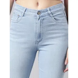 showoffff SHOWOFF Blue Straight Fit Mid Rise Jeans image 5