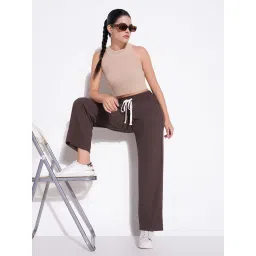 showoffff Showoff Brown Regular Fit Trousers image 5