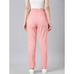 showoffff SHOWOFF Coral Denim Regular Fit Mid Rise Jeans image 3