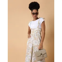 SHOWOFFFF Beige Printed Jumpsuit-picture-45