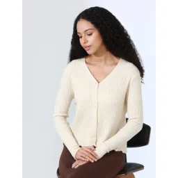 Showoffff Beige Regular Fit Top-picture-33