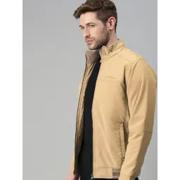 SHOWOFFFF Beige Slim Fit Jacket-picture-41