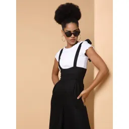 SHOWOFFFF Black Cotton Jumpsuit-picture-10