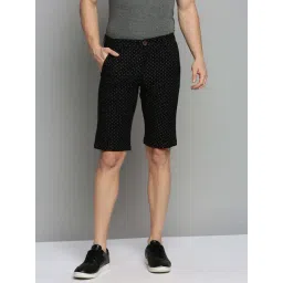 SHOWOFFFF Black Cotton Regular Fit Printed Shorts-picture-39
