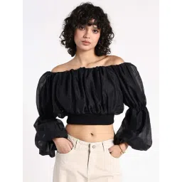 Showoffff Black Regular Fit Top-picture-46