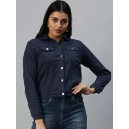 SHOWOFFFF Blue Cotton Jacket-picture-37