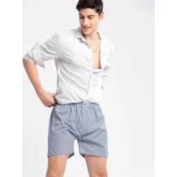 SHOWOFFFF Blue Cotton Slim Fit Printed Boxers-picture-36