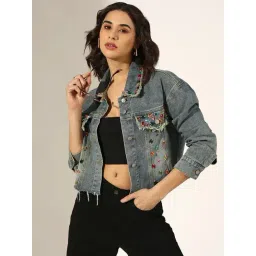 SHOWOFFFF Blue Denim Jacket-picture-31