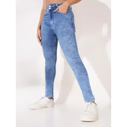 SHOWOFFFF Blue Solid Jeans-picture-37