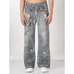 SHOWOFFFF Blue Straight Fit Jeans-picture-23