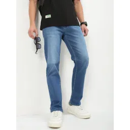 SHOWOFFFF Blue Straight Fit Jeans-picture-10