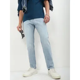 SHOWOFFFF Blue Straight Fit Jeans-picture-14