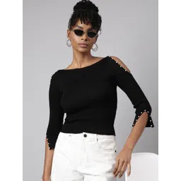 SHOWOFFFF Cold-Shoulder Top-picture-38