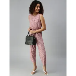 SHOWOFFFF Mauve Plain Jumpsuit-picture-33