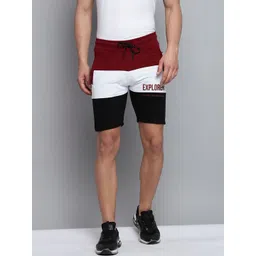 SHOWOFFFF Men Colourblocked Technology Shorts-picture-27