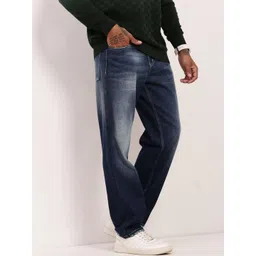 SHOWOFFFF Men Comfort Straight Fit Low-Rise Heavy Fade Acid Wash Stretchable Jeans-picture-27