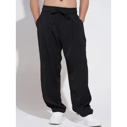 SHOWOFFFF Men Loose Fit Low-Rise Trouser-picture-15