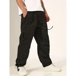 SHOWOFFFF Men Low-Rise Easy Wash Cargos Trousers-picture-22