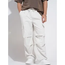 SHOWOFFFF Men Low-Rise Easy Wash Cargos Trousers-picture-21