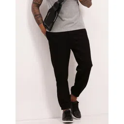 SHOWOFFFF Men Low-Rise Easy Wash Trousers-picture-10