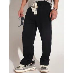 SHOWOFFFF Men Low-Rise Easy Wash Trousers-picture-15