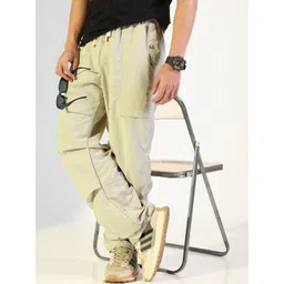 SHOWOFFFF Men Low-Rise Easy Wash Trousers-picture-38