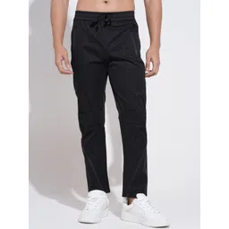 SHOWOFFFF Men Regular Fit Low-Rise Trousers-picture-16
