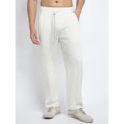 SHOWOFFFF Men Relaxed Fit Low-Rise Easy Wash Trousers-picture-36