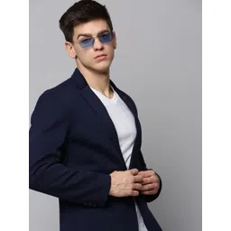 showoffff Men Solid Single Breasted Casual Blazer-picture-33
