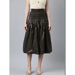 SHOWOFFFF Midi Flared Skirts-picture-40