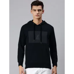 SHOWOFFFF Navy Blue Cotton Slim Fit Printed Sweatshirt-picture-18