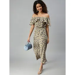 SHOWOFFFF Off-Shoulder Printed Basic Jumpsuit-picture-17