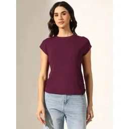 SHOWOFFFF Purple Acrylic Top-picture-10