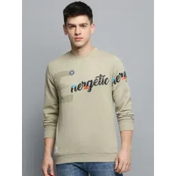 showoffff Showoff Beige Cotton Regular Fit Printed Sweatshirt-picture-15