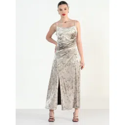 showoffff Showoff Beige Regular Fit Printed Dress-picture-39