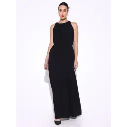 showoffff Showoff Black Cotton Regular Fit Dress-picture-32
