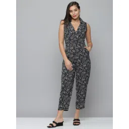 showoffff SHOWOFF Black Printed Jumpsuit-picture-42