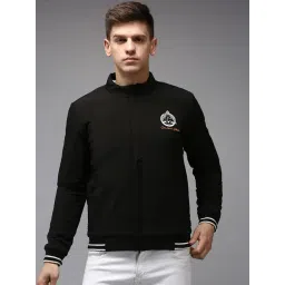 showoffff Showoff Black Regular Fit Printed Jacket-picture-39