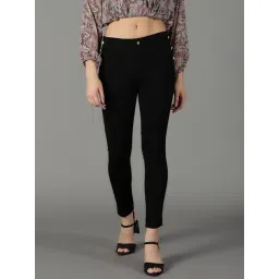 showoffff SHOWOFF Black Slim Fit High Rise Jeans-picture-30