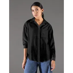 showoffff SHOWOFF Black Textured Shirt-picture-28