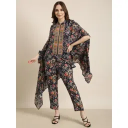 showoffff SHOWOFF Blue Floral Print Co-Ord Set-picture-14