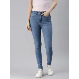 showoffff SHOWOFF Clean Look Blue Slim Fit Denim Jeans-picture-35