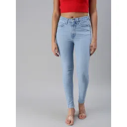 showoffff SHOWOFF Clean Look Blue Slim Fit Denim Jeans-picture-17