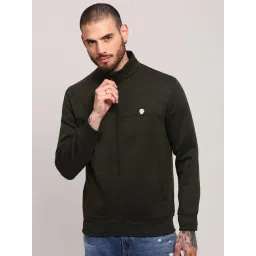 showoffff Showoff Green Cotton Slim FitSweatshirt-picture-41
